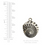 Nunn Pendant: Small Nautilus Single Loop | 1 Each *Discontinued*