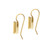 Nunn Ear Wires: 10mm Square | 1 Pair