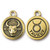 TierraCast Charms: Zodiac Signs - Taurus | Pk of 3
