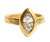 Nunn: Ring Organic Bezel Mini - Navette - Size 7 | 1 Each *Discontinued*