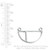 Nunn Pendant - Open Split Large Half Circle Double Loop | Pk of 1