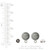 Ear Post: 9mm Circle Single Loop by Nunn Design | 1 Pair