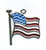 USA Flag 5/8" x 5/8"