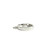 Nunn Charms: Mini Hammered Circle Single Loop | 1 Each