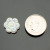 Wild Rose - 14mm Clear Transparent Matte with Aurora Borealis Half Coat