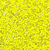 Hex Seed Bead by Miyuki - #0472 Yellow Opaque Rainbow