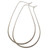 Ear Wire: Hoops Oval Large by Nunn Design | 1 Pair