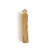 Charms: Small Hammered Rectangle Single Loop by Nunn Design | 1 Each