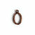 Nunn Design: Open Pendant Small Organic Oval Single Loop | 1 Each