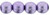 Round Bead - #04B03 Saturated Metallic Ballet Slipper