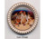 Art Stone Plus - Cat in Fish Bowl Low Domed Button by Susan Clarke