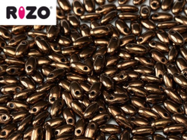 Rizo Beads - #14415 Jet Bronze