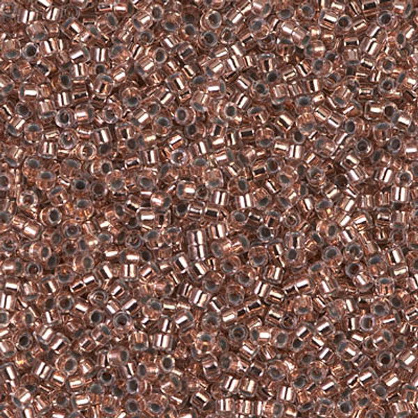 Delica Seed Bead - #0037 Copper Inside Color Lined