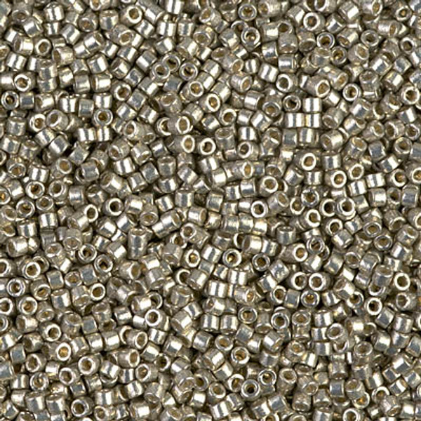 Delica Seed Bead - #1851 Duracoat Galvanized Light Pewter