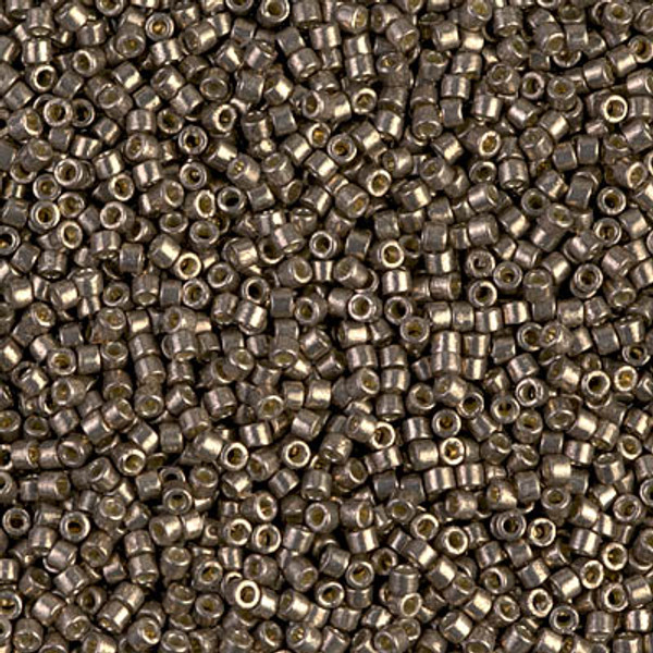 Delica Seed Bead - #1852 Duracoat Galvanized Pewter