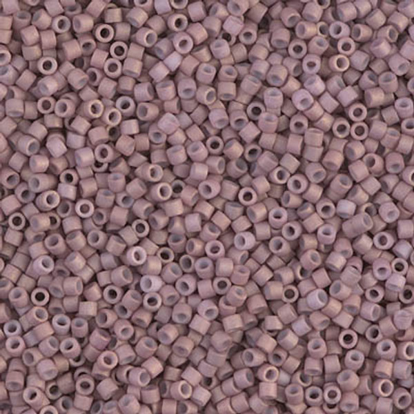 Delica Seed Bead - #0379 Dusty Mauve Opaque Luster Matte