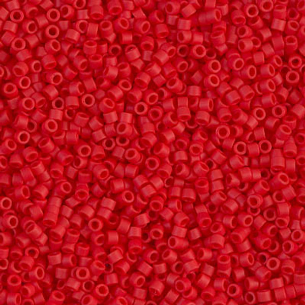 Delica Seed Bead - #0753 Red Opaque Matte