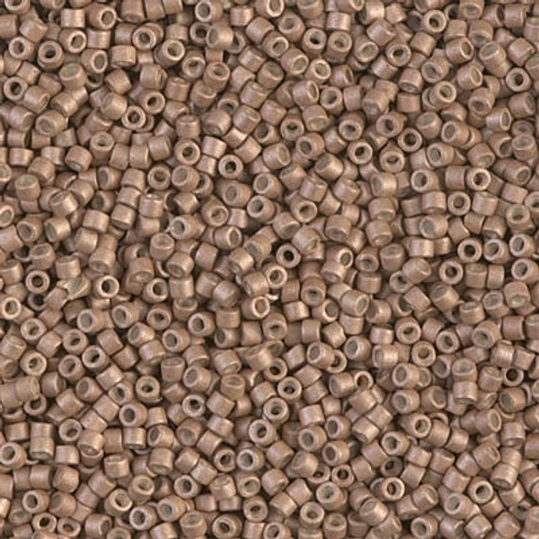 Delica Seed Bead - #1162 Galvanized Champagne Matte