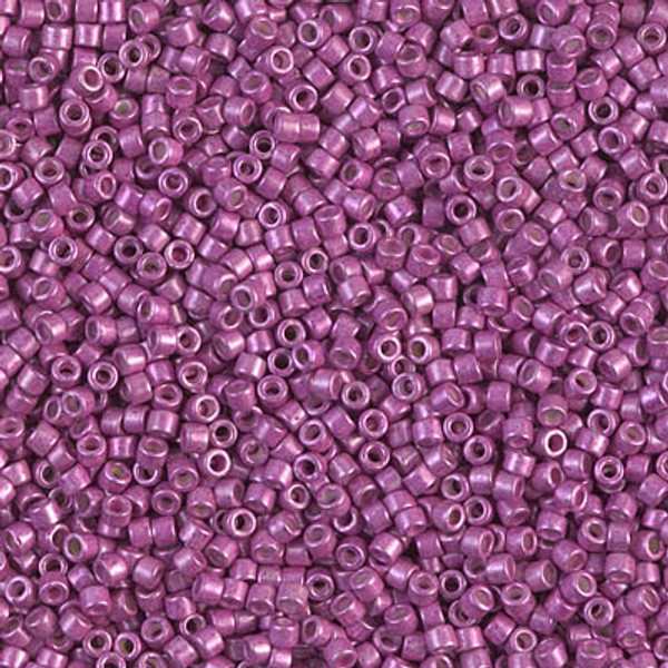 Delica Seed Bead - #1184 Galvanized Magenta Semi-Matte