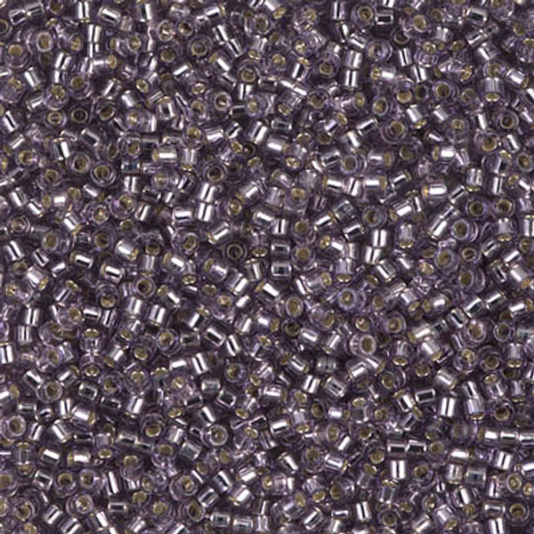 Delica Seed Bead - #1205 Light Amethyst Transparent Silver-Lined