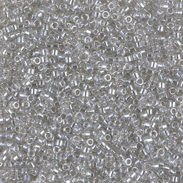 Delica Seed Bead - #1231 Gray Mist Transparent Luster