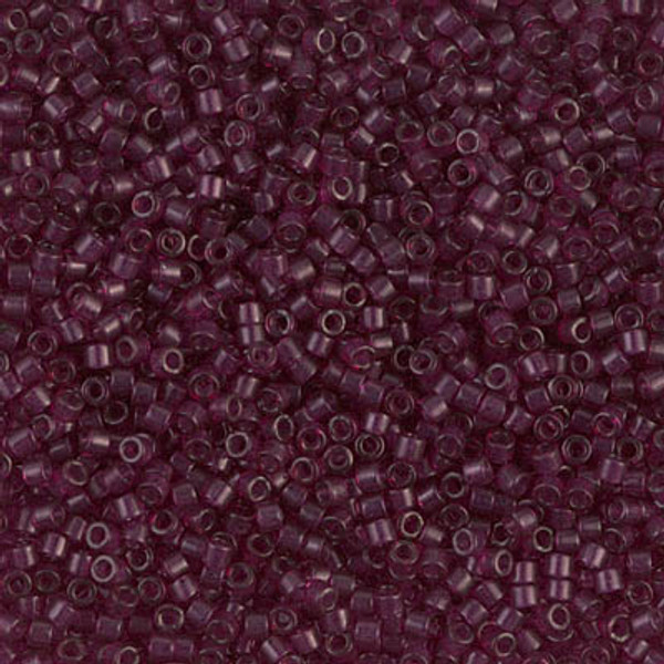 Delica Seed Bead - #1312 Dyed Wine Transparent