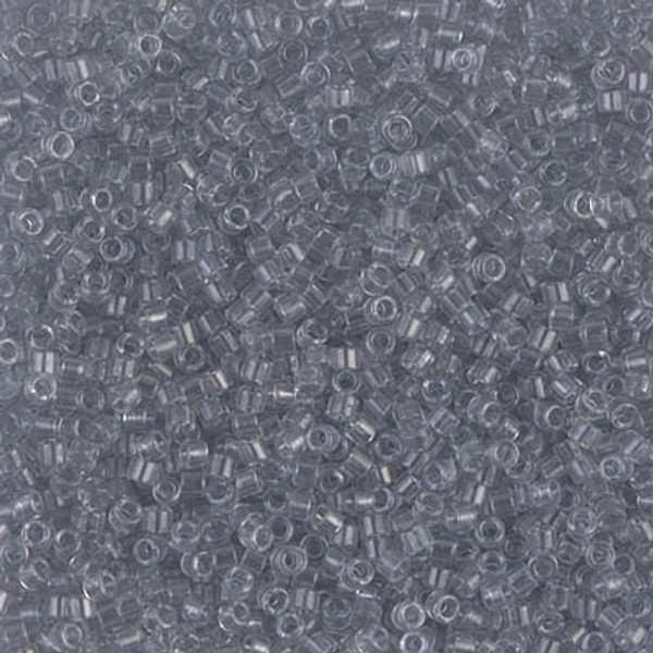 Delica Seed Bead - #1406 Pale Gray Transparent - *Discontinued*