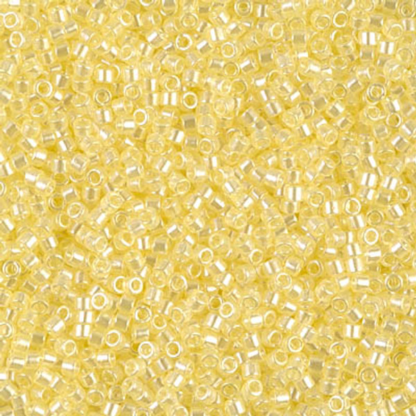 Delica Seed Bead - #1471 Pale Yellow Transparent Luster - *Discontinued*