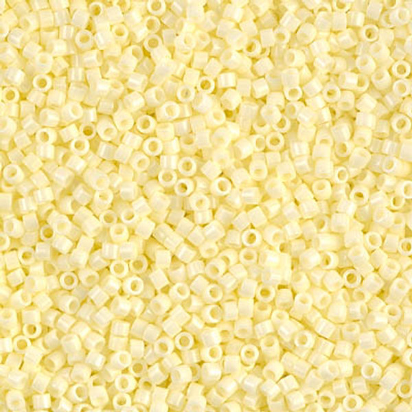 Delica Seed Bead - #1491 Pale Yellow Opaque