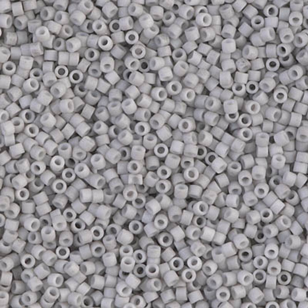 Delica Seed Bead - #1518 Light Smoke Opaque Matte