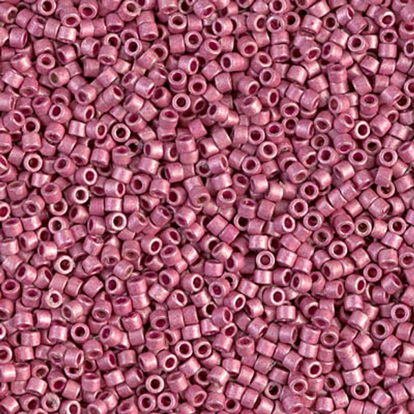 Delica Seed Bead - #1840F Duracoat Galvanized Hot Pink Matte