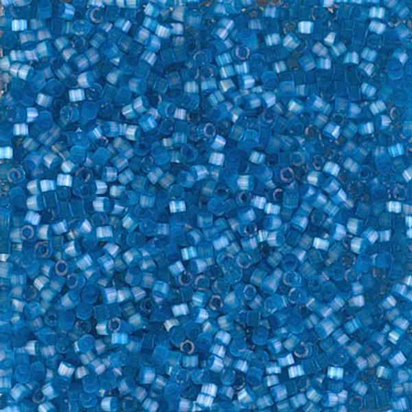 Delica Seed Bead - #1860 Silk Inside Dyed Delphinium