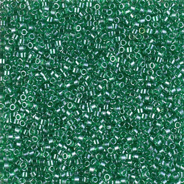 Delica Seed Bead - #1889 Green Transparent Luster