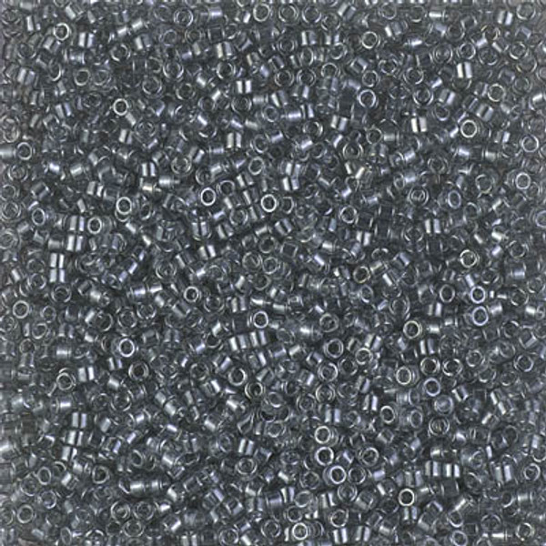 Delica Seed Bead - #1897 Gray Transparent Luster