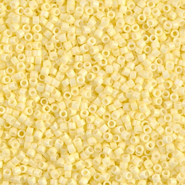 Delica Seed Bead - #2101 Duracoat Light Lemon Ice Opaque