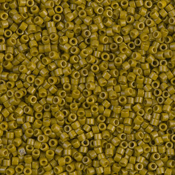 Delica Seed Bead - #2141 Duracoat Spanish Olive Opaque