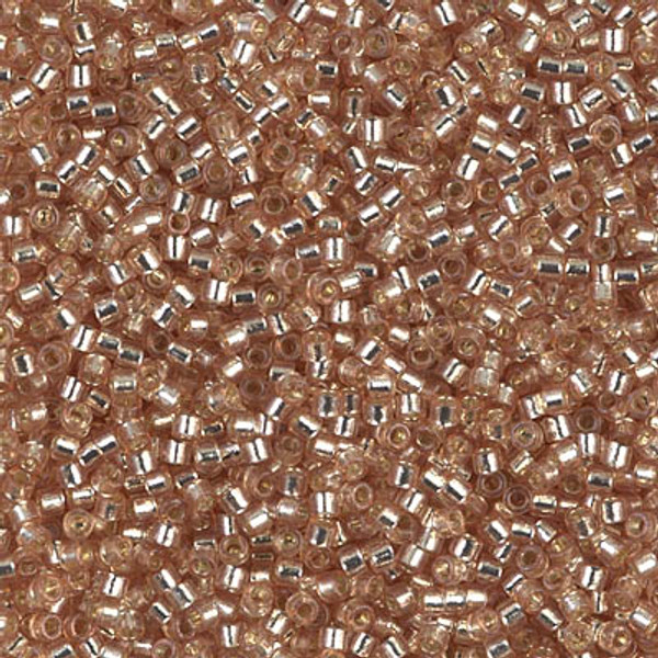 Delica Seed Bead - #2155 Duracoat Dyed Mica Transparent Silver-Lined