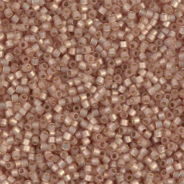 Delica Seed Bead - #2177 Duracoat Dyed Mica Transparent Silver-Lined Semi-Matte