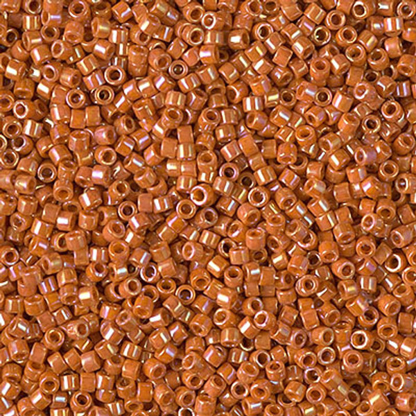 Delica Seed Bead - #2274 Persimmon Glazed Opaque