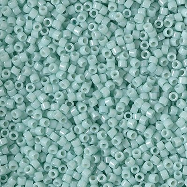 Delica Seed Bead - #2356 Duracoat Dyed Pale Turquoise Opaque