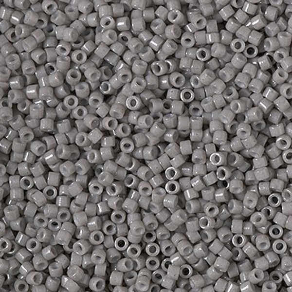 Delica Seed Bead - #2367 Duracoat Dyed Seal Gray Opaque