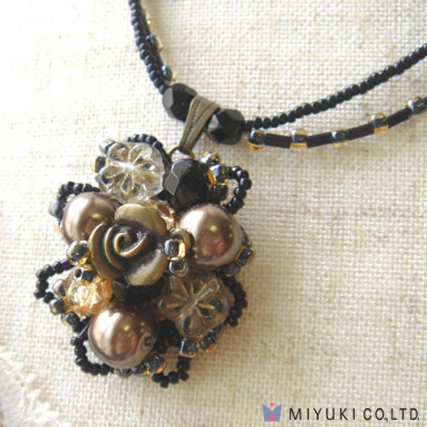 Miyuki Classy Bouquet Necklace Kit