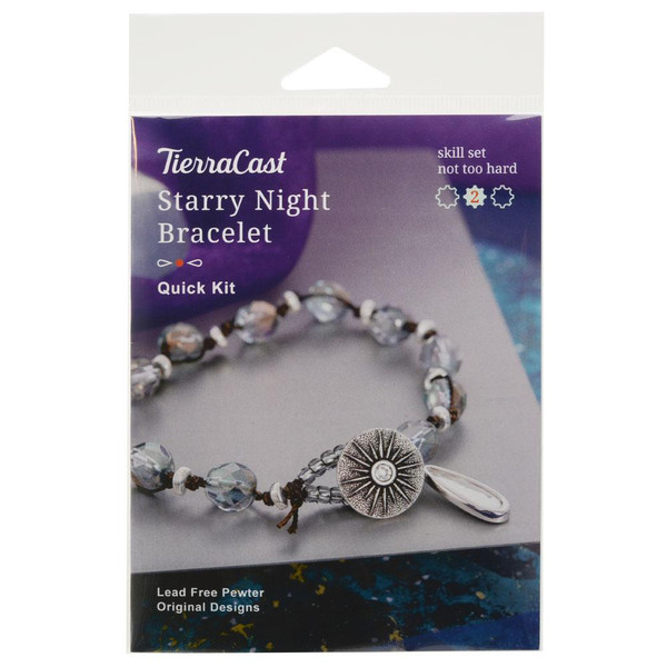 TierraCast Kit: Starry Night Bracelet