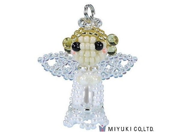 Miyuki Christmas Ornament Craft Kits - Angel