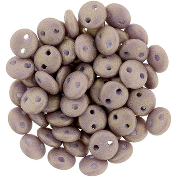 CzechMates 2-Hole Lentil - #PS1008 Pacifica Fig