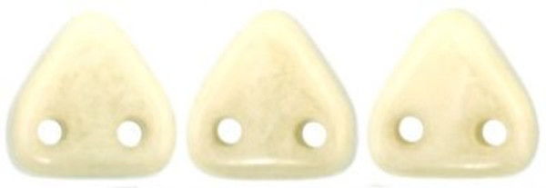 CzechMates 2-Hole Triangle - #P14413 Champagne Opaque Luster
