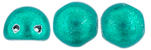 CzechMates 2-Hole Cabochon - #05A04 ColorTrends: Saturated Arcadia Metallic