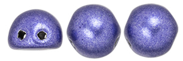 CzechMates 2-Hole Cabochon - #06B07 ColorTrends: Saturated Metallic Ultra Violet