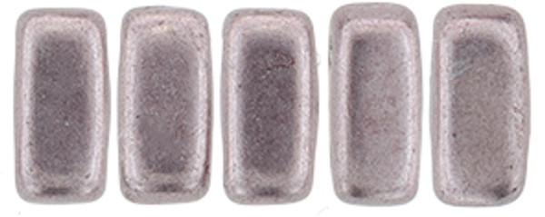 CzechMates 2-Hole Brick - #05A02 ColorTrends: Saturated Metallic Almost Mauve