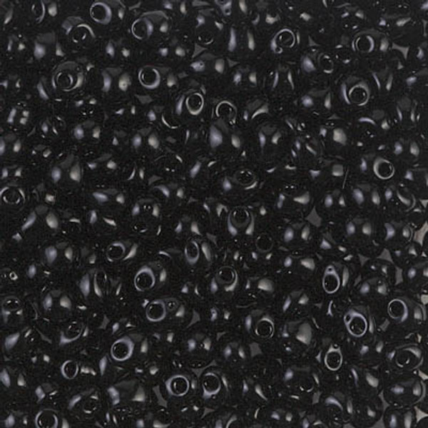 Drop Bead - #401 Black Opaque